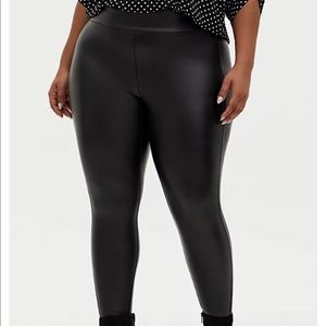 NWT Premium Faux Leather pant